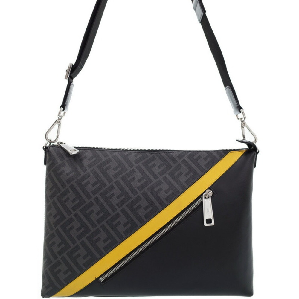 Fendi Zucca Pattern Messenger Shoulder Bag